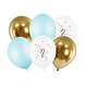 Ballonnen One Mix Blauw 30cm 6st Ballonnen One Mix Blauw 30cm 6st