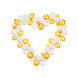 Balloonboog Hart Wit 11 delig Balloonboog Hart Wit 11 delig