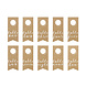 Tafelnummer Fleshangers 18,5cm 10st Tafelnummer Fleshangers 18,5cm 10st