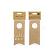 Tafelnummer Fleshangers 18,5cm 10st Tafelnummer Fleshangers 18,5cm 10st