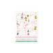 Cadeau Stickers Kerst Roze Cadeau Stickers Kerst Roze