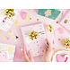 Cadeau Stickers Kerst Roze Cadeau Stickers Kerst Roze