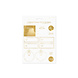 Cadeau Stickers Kerst Goud Cadeau Stickers Kerst Goud