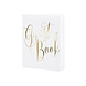 Gastenboek Gouden Letters 24,5cm Gastenboek Gouden Letters 24,5cm
