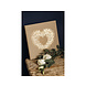 Gastenboek Hart Bruin 20,5cm Gastenboek Hart Bruin 20,5cm