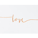 Gastenboek Love 24cm Gastenboek Love 24cm