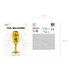 Helium Ballon Champagne Glas Leeg 80cm Helium Ballon Champagne Glas Leeg 80cm