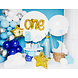 Folie Ballon Cijfer 1 Lichtblauw Leeg 1m Folie Ballon Cijfer 1 Lichtblauw Leeg 1m