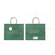 Cadeautasje Merry Christmas Groen 32,5cm Cadeautasje Merry Christmas Groen 32,5cm