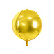 Helium Ballon Rond Goud Leeg 40cm Helium Ballon Rond Goud Leeg 40cm