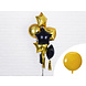 Helium Ballon Rond Goud Leeg 40cm Helium Ballon Rond Goud Leeg 40cm