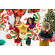 Helium Ballon Candy Groen Rood Leeg 35cm Helium Ballon Candy Groen Rood Leeg 35cm