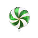Helium Ballon Candy Groen Leeg 35cm Helium Ballon Candy Groen Leeg 35cm