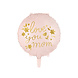 Helium Ballon Love You Mom Leeg 45cm Helium Ballon Love You Mom Leeg 45cm