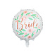Helium Ballon Bride Bloemen Leeg 45cm Helium Ballon Bride Bloemen Leeg 45cm