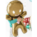 Helium Ballon Gingerbread Leeg 97cm Helium Ballon Gingerbread Leeg 97cm