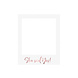 Photobooth Frame She Said Yes 59,5cm Photobooth Frame She Said Yes 59,5cm
