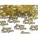 Confetti Happy New Year Goud 4cm Confetti Happy New Year Goud 4cm