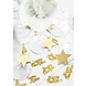 Confetti Happy New Year Goud 4cm Confetti Happy New Year Goud 4cm