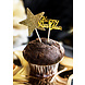 Confetti Happy New Year Goud 4cm Confetti Happy New Year Goud 4cm