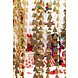 Deurgordijn Kerstbomen Goud 2,45m Deurgordijn Kerstbomen Goud 2,45m