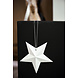 Decoratie Sterren Wit 6st Decoratie Sterren Wit 6st