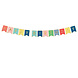 Banner Happy Birthday Gekleurd 1,75m Banner Happy Birthday Gekleurd 1,75m