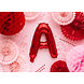 Folie Ballon Letter A Rood Leeg 35cm Folie Ballon Letter A Rood Leeg 35cm