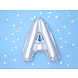 Folie Ballon Letter A Zilver Leeg 35cm Folie Ballon Letter A Zilver Leeg 35cm