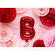 Folie Ballon Letter B Rood Leeg 35cm Folie Ballon Letter B Rood Leeg 35cm