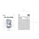 Folie Ballon Letter B Zilver Leeg 35cm Folie Ballon Letter B Zilver Leeg 35cm