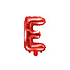 Folie Ballon Letter E Rood Leeg 35cm Folie Ballon Letter E Rood Leeg 35cm