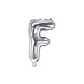 Folie Ballon Letter E Zilver Leeg 35cm Folie Ballon Letter E Zilver Leeg 35cm