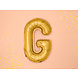 Folie Ballon Letter G Goud Leeg 35cm Folie Ballon Letter G Goud Leeg 35cm