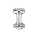 Folie Ballon Letter I Zilver Leeg 35cm Folie Ballon Letter I Zilver Leeg 35cm
