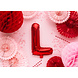 Folie Ballon Letter L Rood Leeg 35cm Folie Ballon Letter L Rood Leeg 35cm