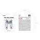 Folie Ballon Letter M Zilver Leeg 35cm Folie Ballon Letter M Zilver Leeg 35cm