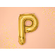 Folie Ballon Letter P Goud Leeg 35cm Folie Ballon Letter P Goud Leeg 35cm