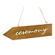 Hangbord Ceremony 36cm Hangbord Ceremony 36cm