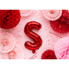 Folie Ballon Letter S Rood Leeg 35cm Folie Ballon Letter S Rood Leeg 35cm