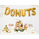 Folie Ballon Letter T Goud Leeg 35cm Folie Ballon Letter T Goud Leeg 35cm