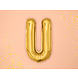Folie Ballon Letter U Goud Leeg 35cm Folie Ballon Letter U Goud Leeg 35cm