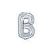 Folie Ballon Letter B Holografisch Leeg 35cm Folie Ballon Letter B Holografisch Leeg 35cm