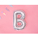 Folie Ballon Letter B Holografisch Leeg 35cm Folie Ballon Letter B Holografisch Leeg 35cm