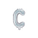 Folie Ballon Letter C Holografisch Leeg 35cm Folie Ballon Letter C Holografisch Leeg 35cm