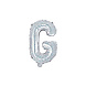 Folie Ballon Letter G Holografisch Leeg 35cm Folie Ballon Letter G Holografisch Leeg 35cm