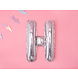 Folie Ballon Letter H Holografisch Leeg 35cm Folie Ballon Letter H Holografisch Leeg 35cm
