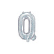 Folie Ballon Letter Q Holografisch Leeg 35cm Folie Ballon Letter Q Holografisch Leeg 35cm