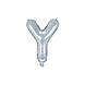 Folie Ballon Letter Y Holografisch Leeg 35cm Folie Ballon Letter Y Holografisch Leeg 35cm
