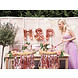 Folie Ballon Letter M Rose Goud Leeg 35cm Folie Ballon Letter M Rose Goud Leeg 35cm